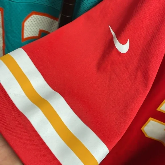 Men’s Nike NFL Kansas City Chiefs Orlando Brown JR #57 Used Sz XXL Red - Picture 6 of 10